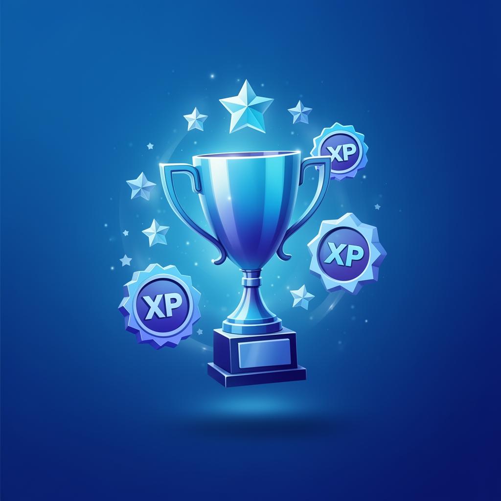 Trofeos, insignias y puntos XP